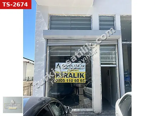 GÜVEN EMLAK'TAN TECDE ALTIN KAYISI BULVARINDA KİRALIK DÜKKAN
